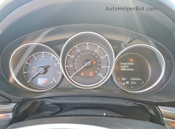 JM3KFBDL6H0218356 2017 MAZDA CX-5 Черный Вид щитка приборов