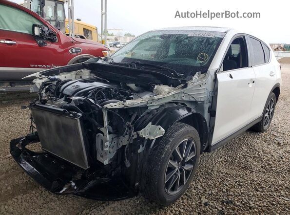 JM3KFBDL7H0102695 2017 MAZDA CX-5 Белый Передняя левая четверть