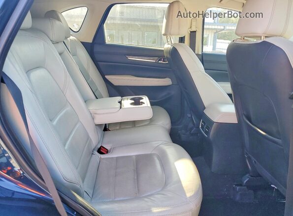 JM3KFBDL7H0174495 2017 MAZDA CX-5 Blue Вид задньої частини салону
