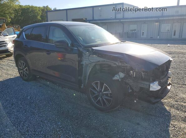 JM3KFBDL7H0174495 2017 MAZDA CX-5 Blue Передня права чверть