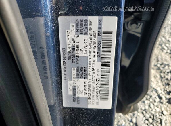 JM3KFBDL7H0174495 2017 MAZDA CX-5 Blue Панорамний вид салону 360°