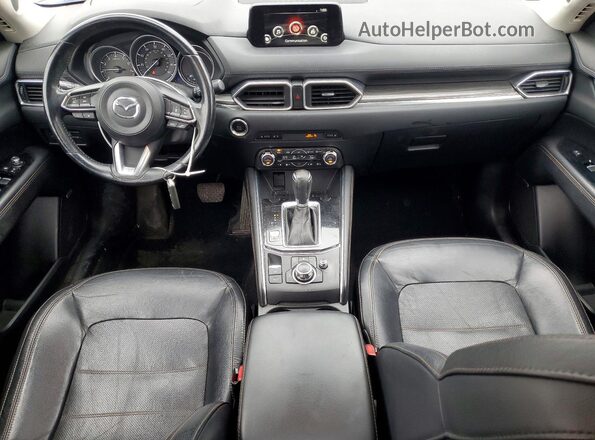 JM3KFBDL7H0198134 2017 MAZDA CX-5 Синий Вид панели приборов