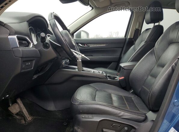 JM3KFBDL7H0198134 2017 MAZDA CX-5 Синий Вид салона спереди