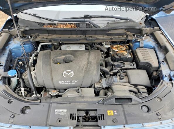 JM3KFBDL7H0198134 2017 MAZDA CX-5 Синий Вид подкапотного пространства