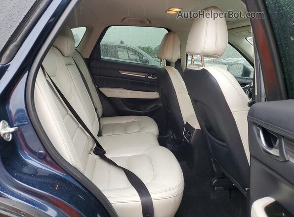 JM3KFBDL8H0208816 2017 MAZDA CX-5 Blue Вид задньої частини салону