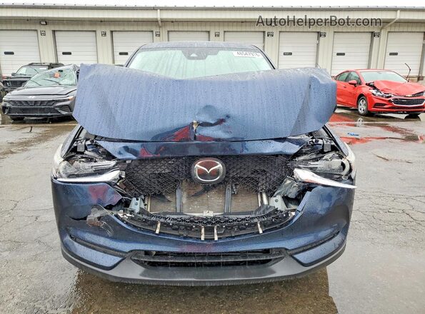 JM3KFBDL8H0208816 2017 MAZDA CX-5 Blue Вид спереду