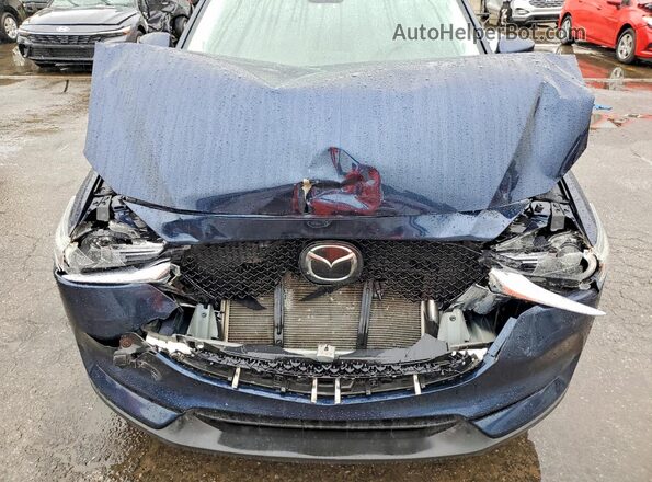 JM3KFBDL8H0208816 2017 MAZDA CX-5 Blue Вид підкапотного простору