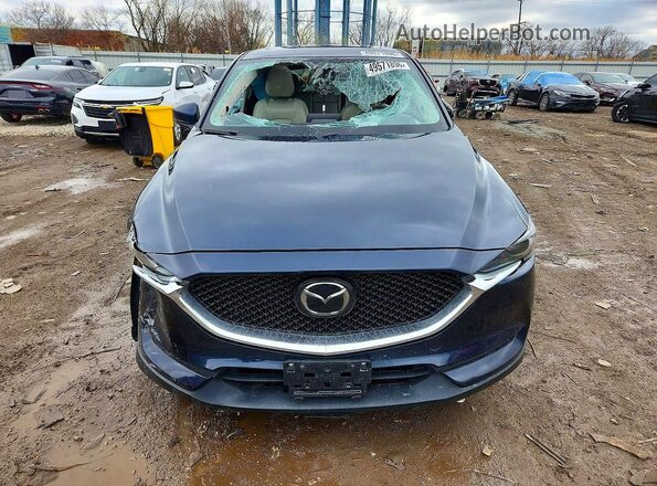 JM3KFBDM0K0678712 2019 MAZDA CX-5 Синий Вид спереди