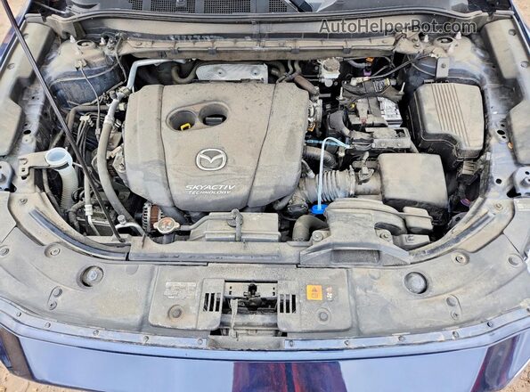 JM3KFBDM0K0678712 2019 MAZDA CX-5 Синий Вид подкапотного пространства