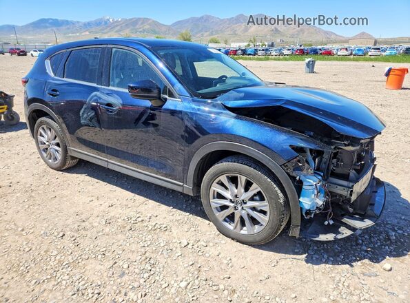 JM3KFBDM0L0757850 2020 MAZDA CX-5 Синий Передняя правая четверть