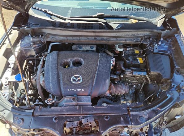 JM3KFBDM0L0757850 2020 MAZDA CX-5 Синий Вид задней части салона