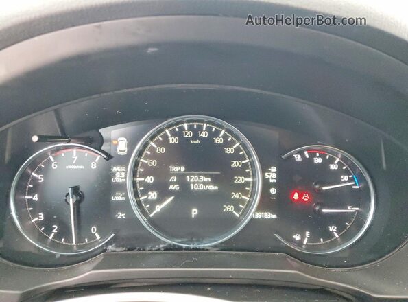 JM3KFBDM0L1806149 2020 MAZDA CX-5 Белый Вид щитка приборов