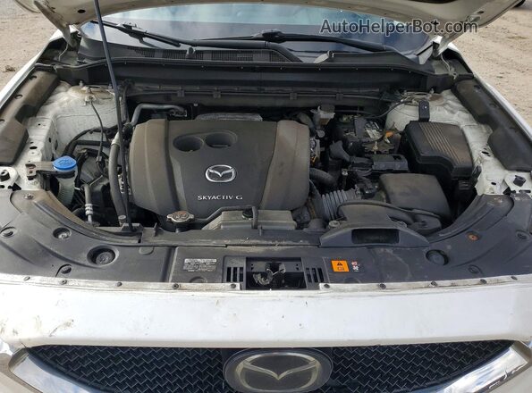 JM3KFBDM0L1867470 2020 MAZDA CX-5 Белый Вид подкапотного пространства