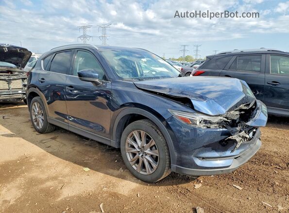 JM3KFBDM1K0539012 2019 MAZDA CX-5 Синий Передняя правая четверть