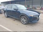 2021 Mazda Cx-5 Grand Touring Blue vin: JM3KFBDM1M1343200