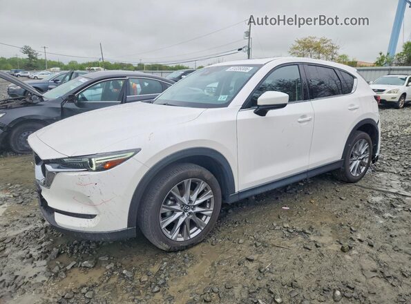 JM3KFBDM1M1493467 2021 MAZDA CX-5 Белый Передняя левая четверть