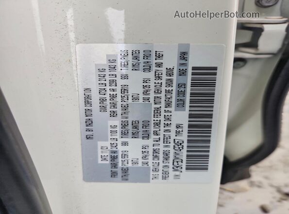 JM3KFBDM1M1493467 2021 MAZDA CX-5 Белый Вид подкапотного пространства