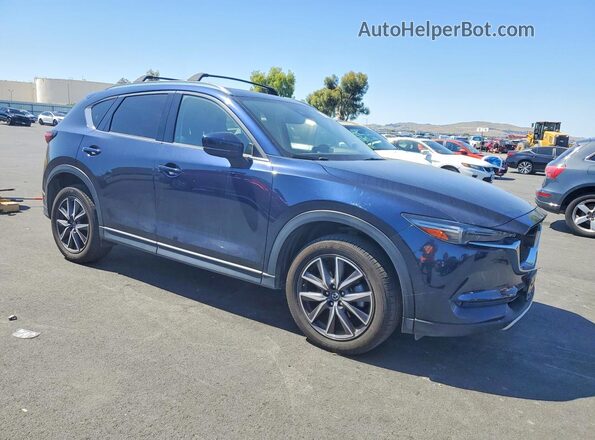 JM3KFBDM3J0436527 2018 MAZDA CX-5 Blue Przód prawy