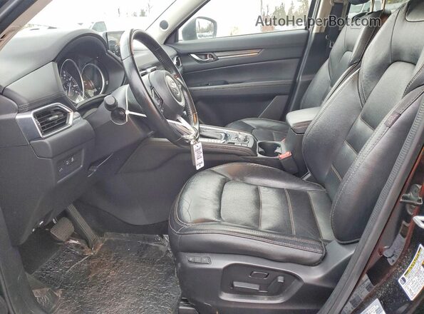 JM3KFBDM3J0445647 2018 MAZDA CX-5 Black Front interior view