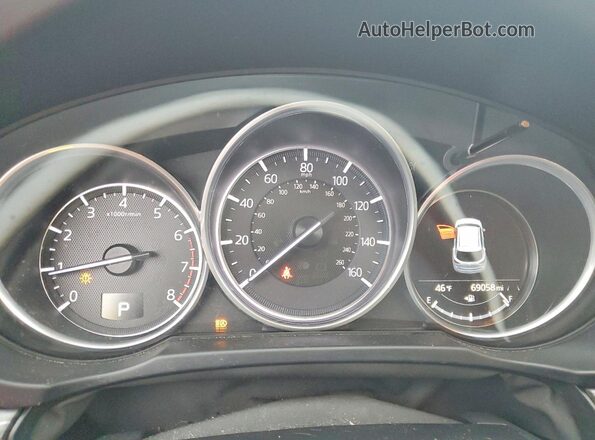 JM3KFBDM3J0445647 2018 MAZDA CX-5 Black Instrument cluster view