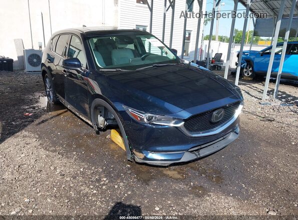JM3KFBDM3K0632310 2019 MAZDA CX-5 Синий Передняя правая четверть