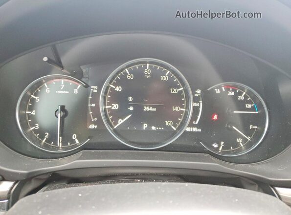 JM3KFBDM3L0824912 2020 MAZDA CX-5 White Вид щитка приладів