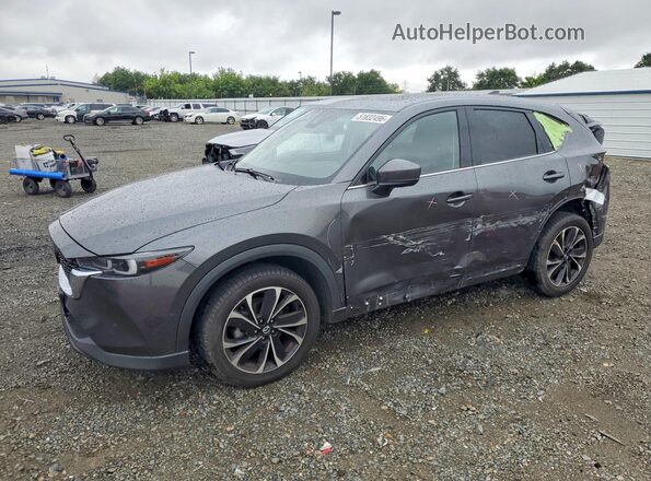 JM3KFBDM3P0183072 2023 MAZDA CX-5 Gray Vista tres cuartos delantera izquierda