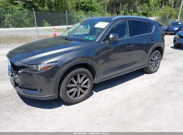 JM3KFBDM4J0402418 2018 MAZDA CX-5 Gray Przód lewy