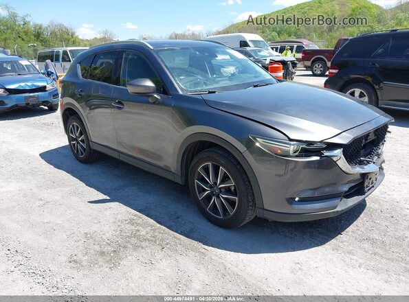 JM3KFBDM4J0402418 2018 MAZDA CX-5 Gray Przód prawy