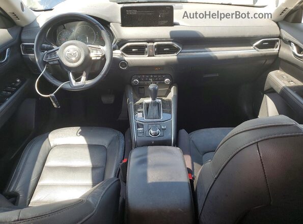 JM3KFBDM5M1398152 2021 MAZDA CX-5 Синий Вид панели приборов