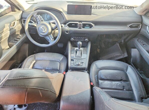 JM3KFBDM5P0109510 2023 MAZDA CX-5 Синий Вид панели приборов