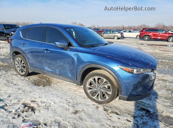 JM3KFBDM5P0109510 2023 MAZDA CX-5 Синий Передняя правая четверть