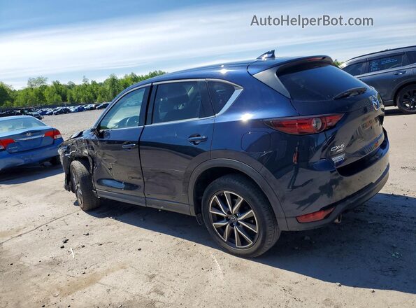 JM3KFBDM6J0342402 2018 MAZDA CX-5 Blue Задня ліва чверть