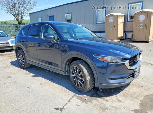JM3KFBDM6J0342402 2018 MAZDA CX-5 Blue Передня права чверть