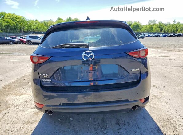 JM3KFBDM6J0342402 2018 MAZDA CX-5 Blue Вид ззаду