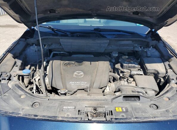 JM3KFBDM6J0342402 2018 MAZDA CX-5 Blue Вид підкапотного простору