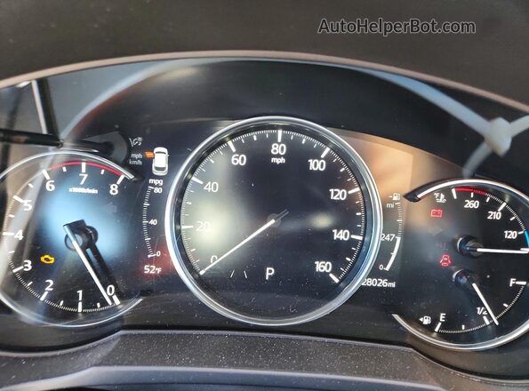 JM3KFBDM6N1583554 2022 MAZDA CX-5 Silver Widok zestawu wskaźników