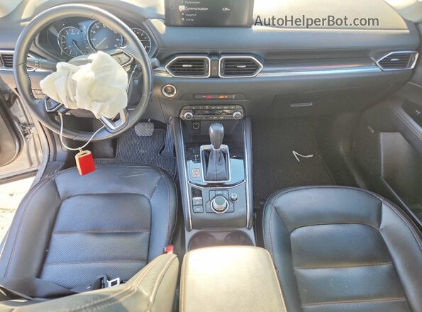 JM3KFBDM6N1583554 2022 MAZDA CX-5 Silver Widok deski rozdzielczej