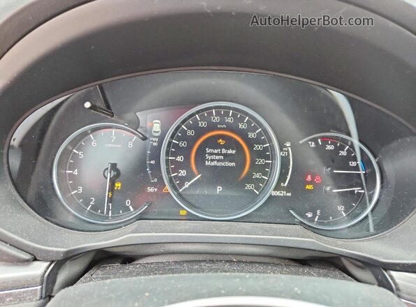 JM3KFBDM7K0616241 2019 MAZDA CX-5 Black Սարքավորումների վահանակի տեսք