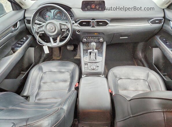 JM3KFBDM7K0616241 2019 MAZDA CX-5 Black Առջևի վահանակի տեսք