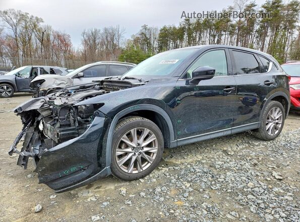 JM3KFBDM7K0616241 2019 MAZDA CX-5 Black Առջևի ձախ երեք քառորդ տեսարան