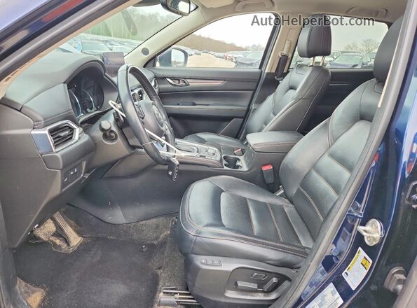 JM3KFBDM7M0392942 2021 MAZDA CX-5 Синий Вид салона спереди