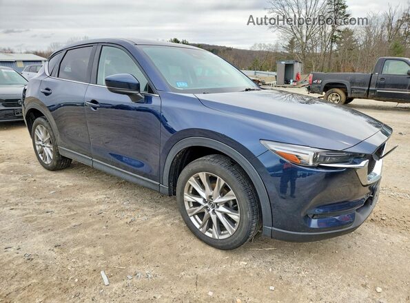 JM3KFBDM7M0392942 2021 MAZDA CX-5 Синий Передняя правая четверть