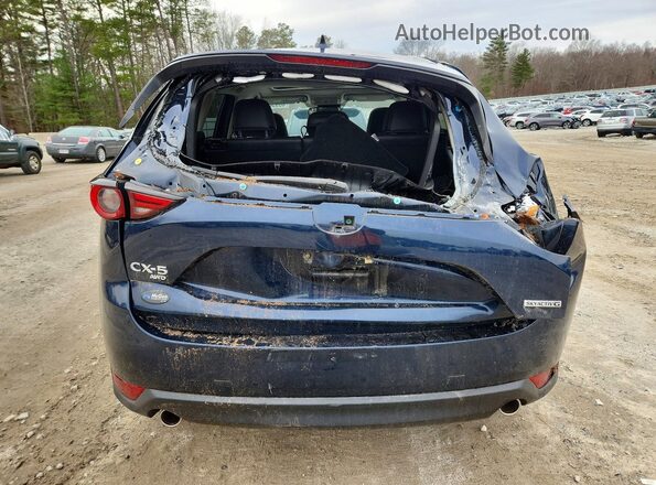 JM3KFBDM7M0392942 2021 MAZDA CX-5 Синий Вид сзади