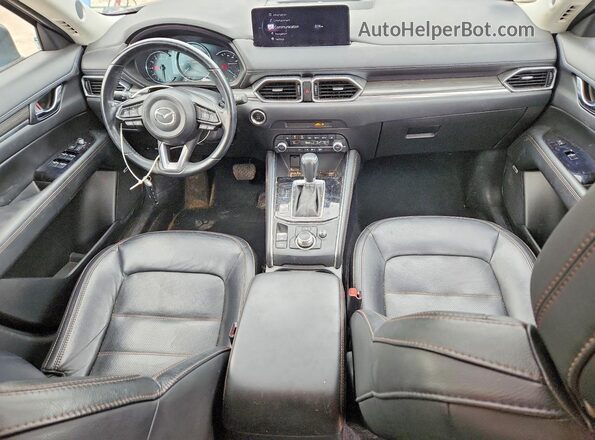 JM3KFBDM7M0392942 2021 MAZDA CX-5 Синий Вид панели приборов