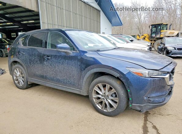 JM3KFBDM7M1496700 2021 MAZDA CX-5 Синий Передняя правая четверть