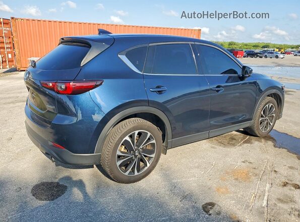 JM3KFBDM7N1544925 2022 MAZDA CX-5 Blue Հետևի աջ