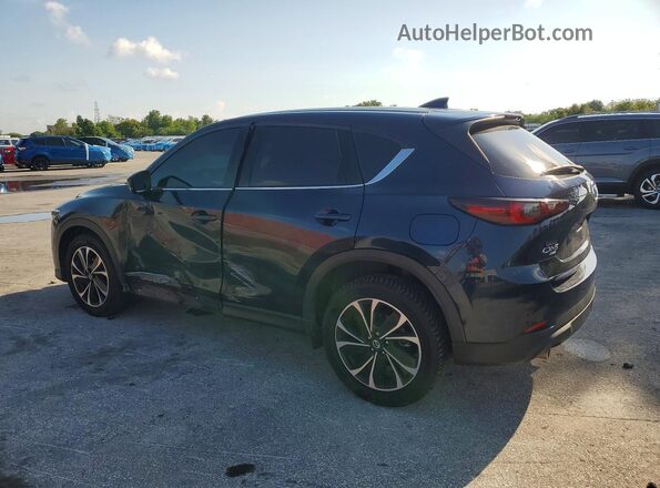 JM3KFBDM7N1544925 2022 MAZDA CX-5 Blue Հետևի ձախ