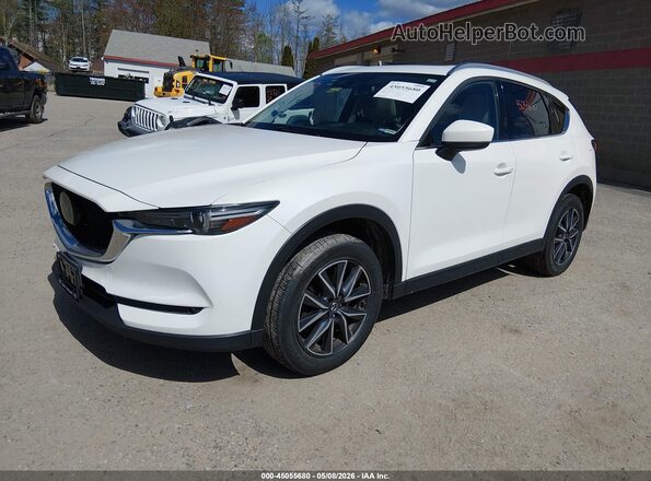 JM3KFBDM8J0359783 2018 MAZDA CX-5 Белый Передняя левая четверть