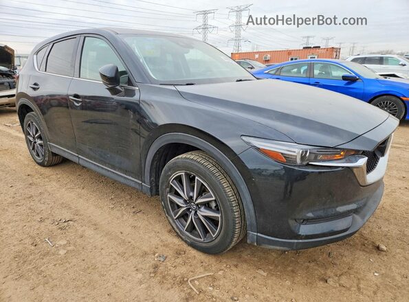 JM3KFBDM8J0433669 2018 MAZDA CX-5 Черный Передняя правая четверть
